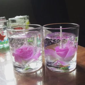 vela en gel
