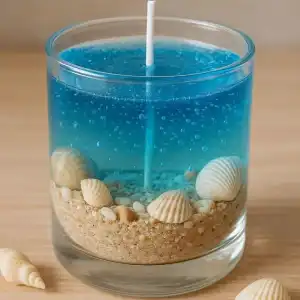 Vela de agua y aceite
