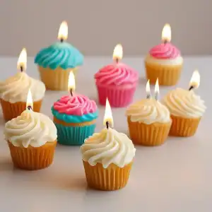 Velas cupcake